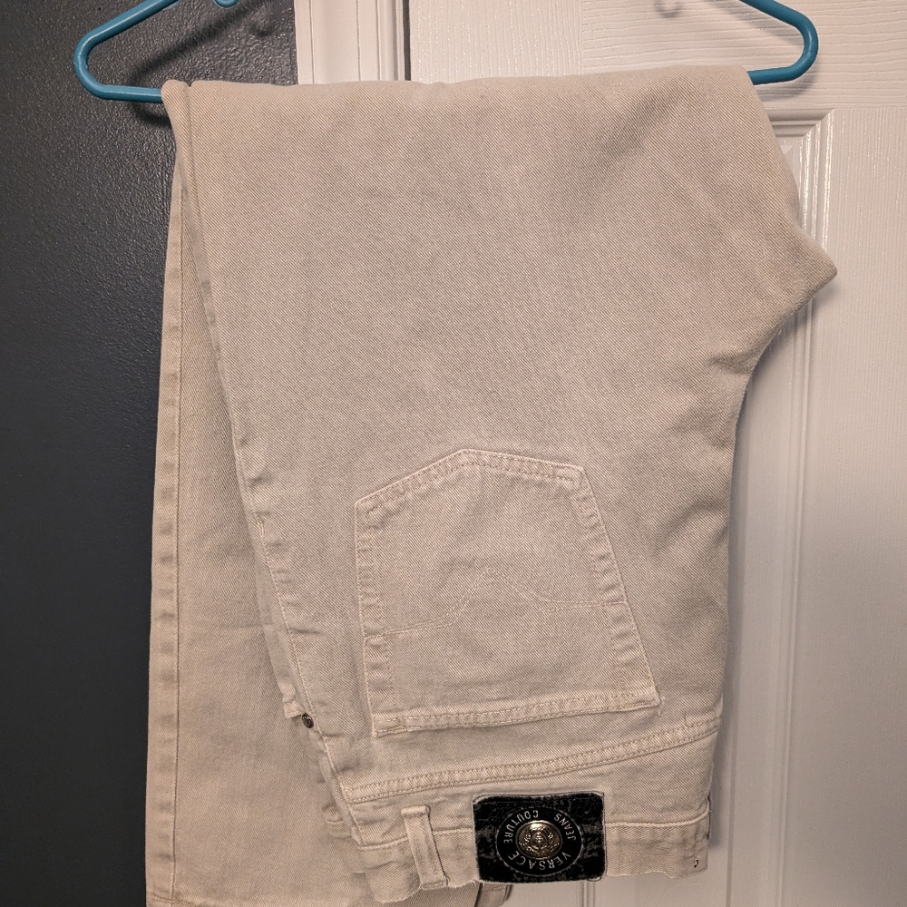 Men's Beige Versace Jeans